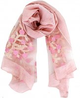 MaikeDiao Womens Silk Spring Scarf Fashion Shawls Wraps for Hair & Neck