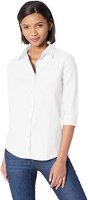 MaikeDiao Women's Classic Fit Long Sleeve Button Down Oxford Shirt